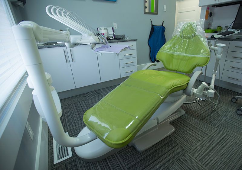 Treatment suite for dental services at Tulip Tree Dental Care